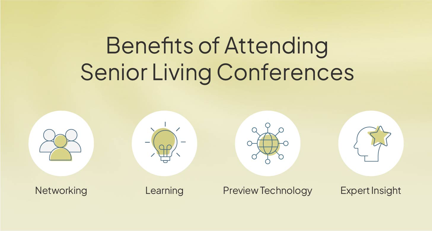 4 benefits of attending senior living conferences for providers.